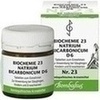 Biochemie 23 Natrium Bicarbonicum D 6  Tabletten