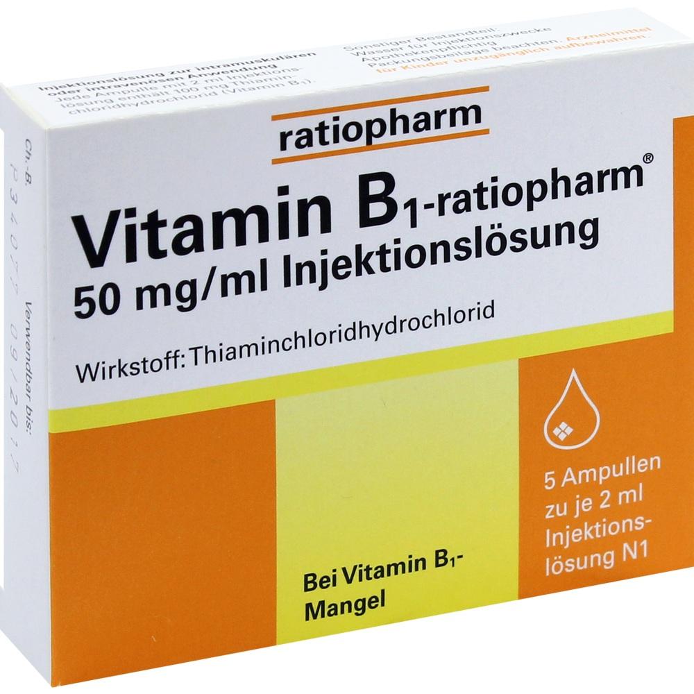 Vitamin B Ratiopharm Mg Ml Vitamin B Eurapon