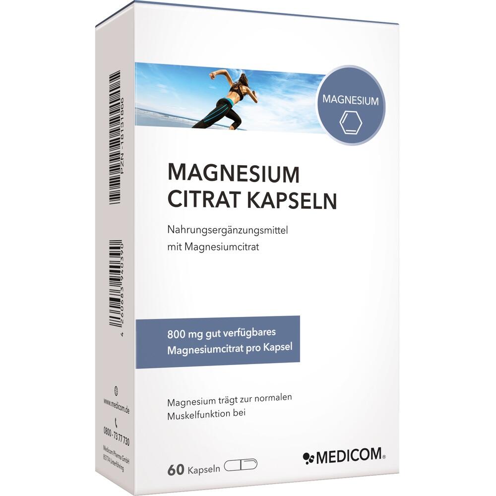 MAGNESIUM CITRAT KAPSELN 60 Stück online kaufen