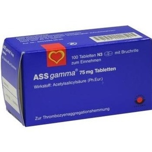Ass Gamma 75mg Tabletten Preisvergleich
