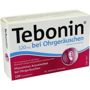 TEBONIN 120 mg bei Ohrgeraeuschen Filmtabletten Preisvergleich