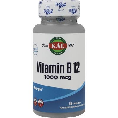 VITAMIN B12 1000 μg Tabletten package sizes 50 St