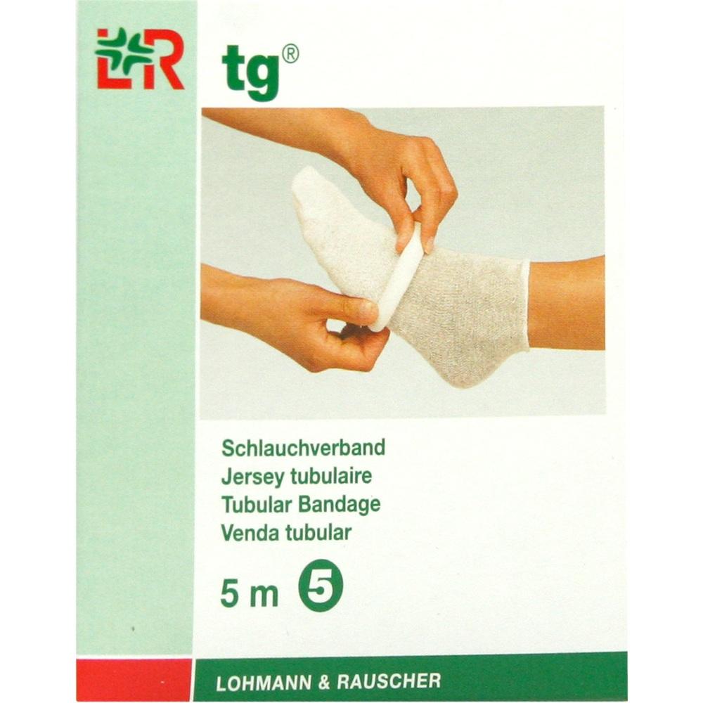 TG Schlauchverband Gr. 5 5 m weiß, 1 Stück, PZN 1020252 - St.Christophorus  Apotheke