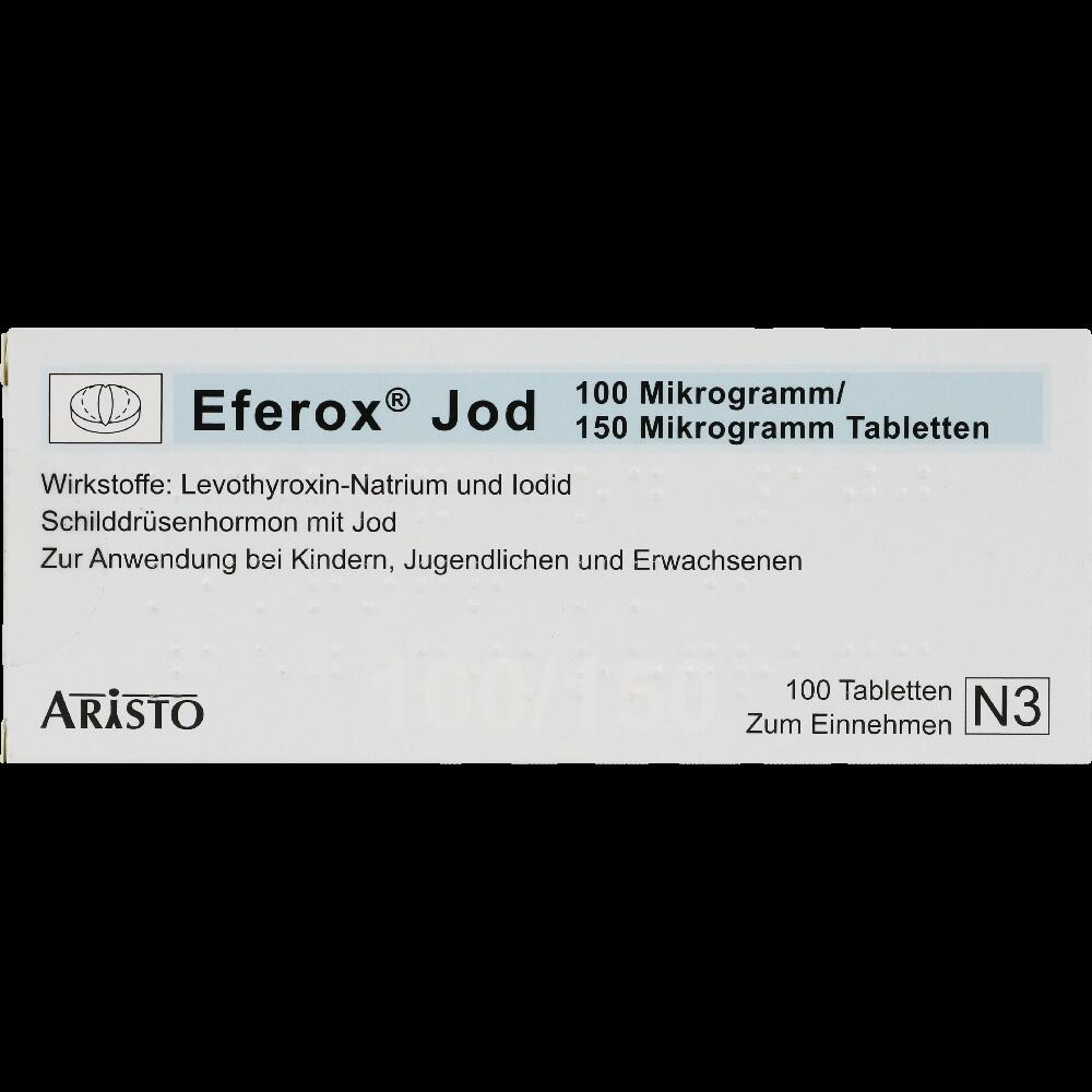 EFEROX Jod 100 μg/150 μg Tabletten