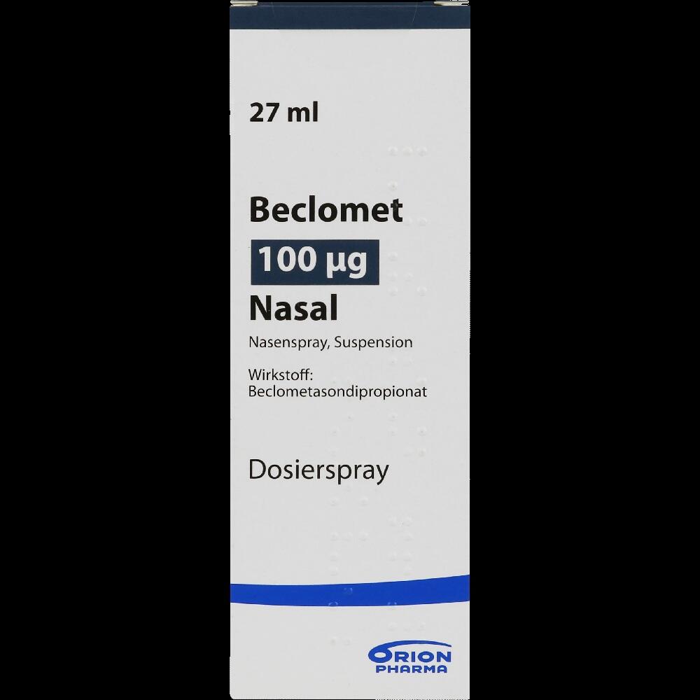 BECLOMET 100 μg nasal 250 Hub Nasenspray