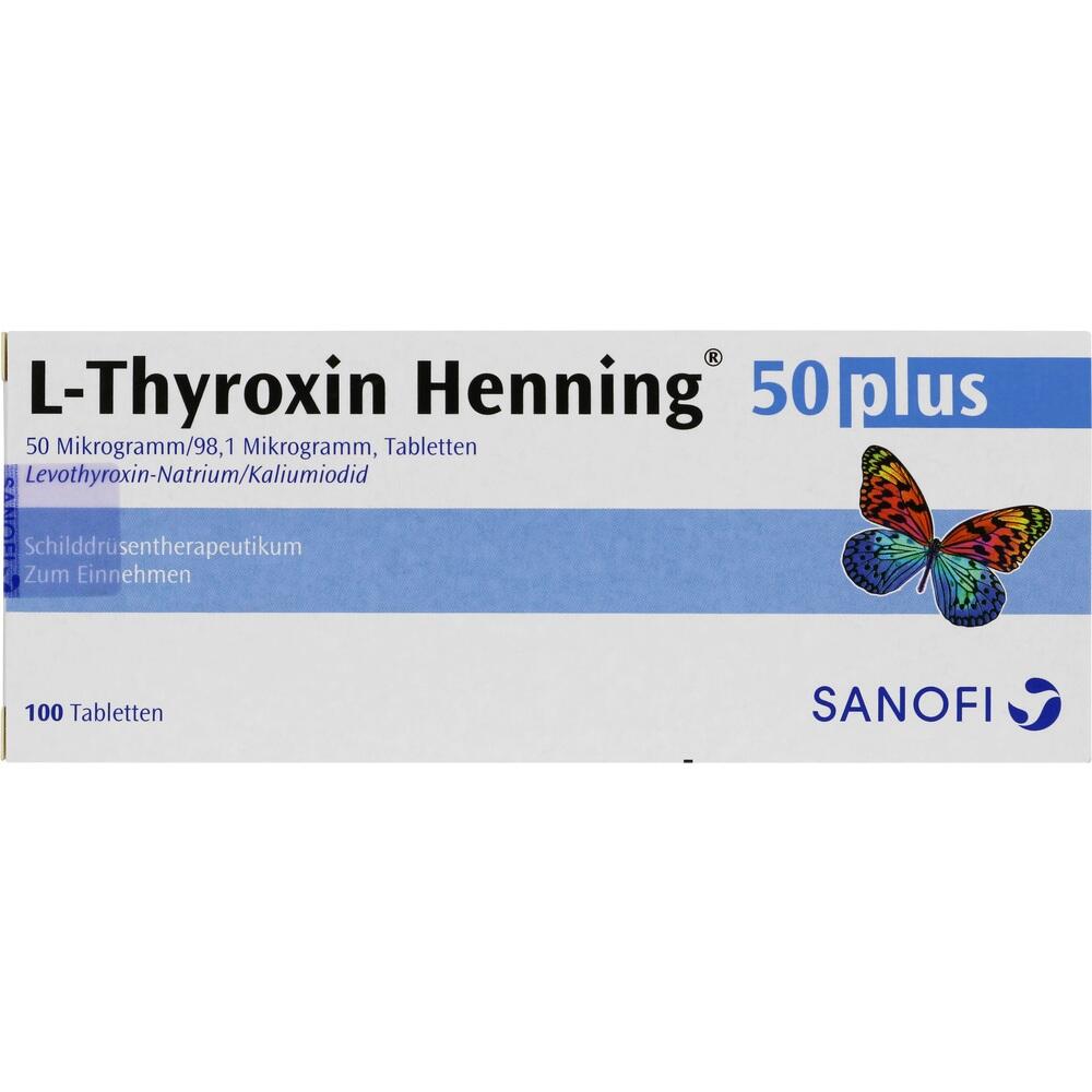 L-THYROXIN 50 Henning Plus Tabletten