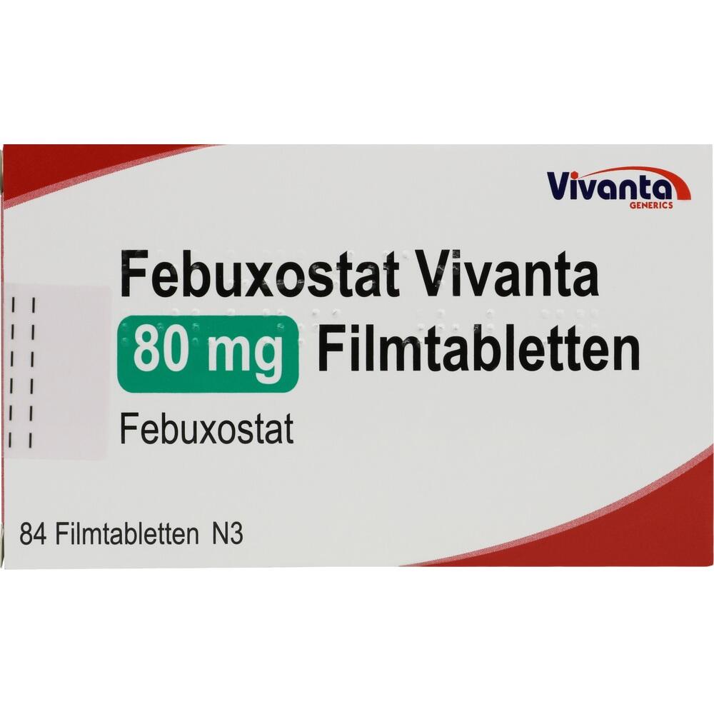 FEBUXOSTAT Vivanta 80 mg Filmtabletten