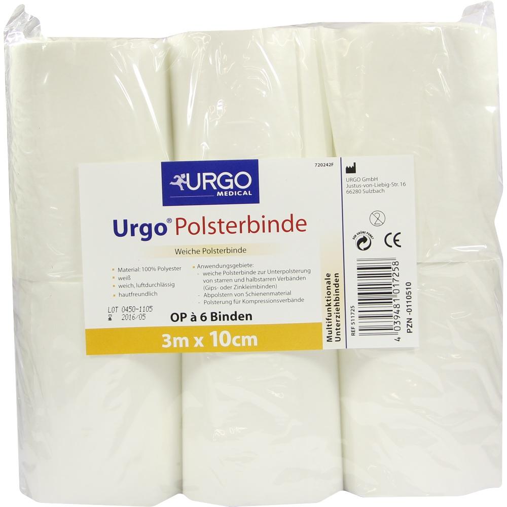 URGO POLSTERBINDE 10 cmx3 m