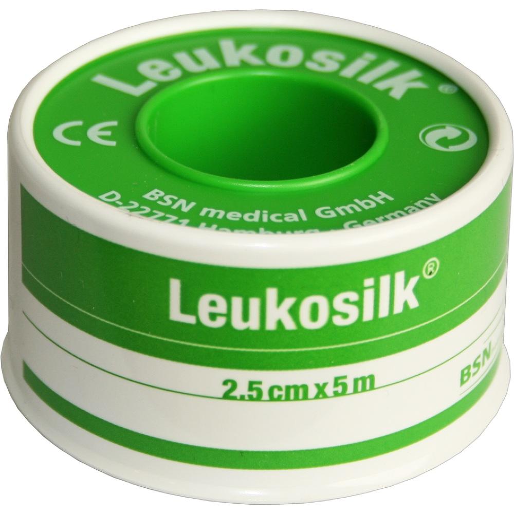 LEUKOSILK 5MX2.5CM, 1 Stück, PZN 626225 - Enz-Apotheke