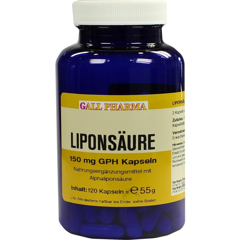 LIPONSÄURE Kapseln 150 mg