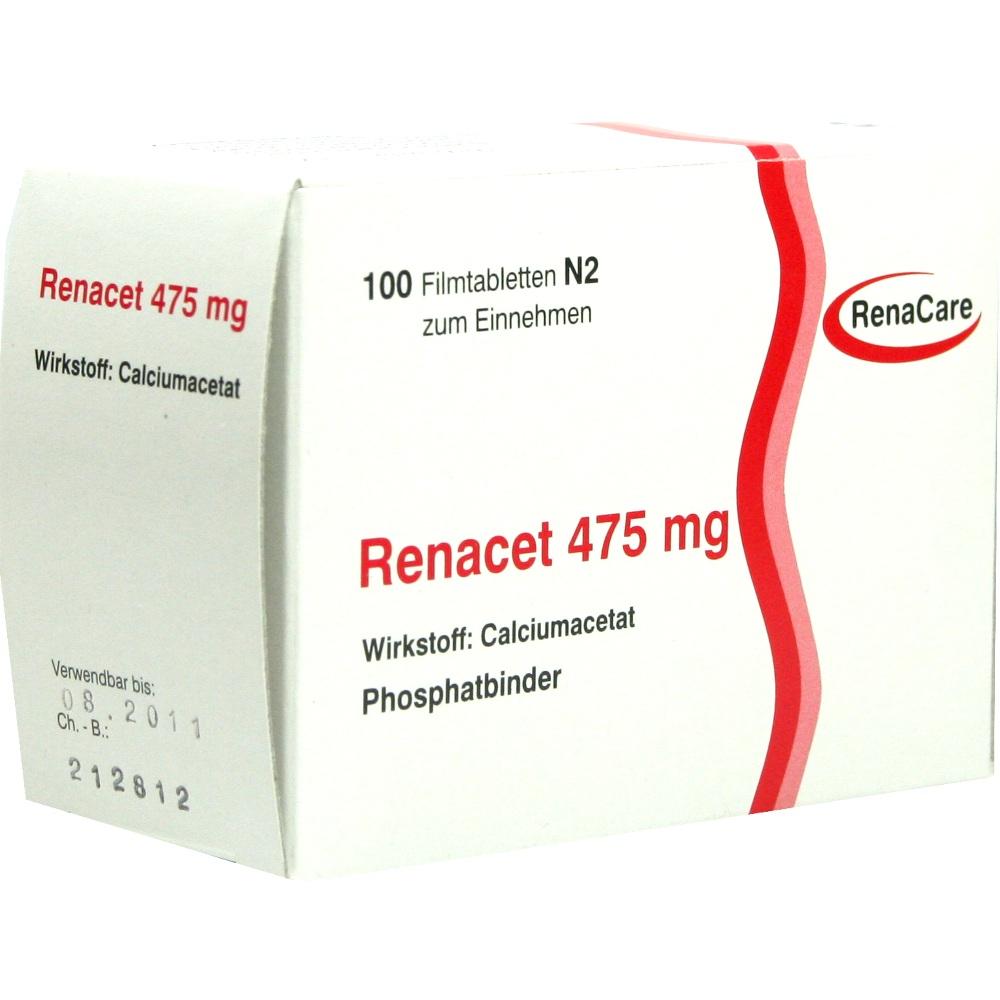 RENACET 475 mg Filmtabletten 100 Stück | online kaufen