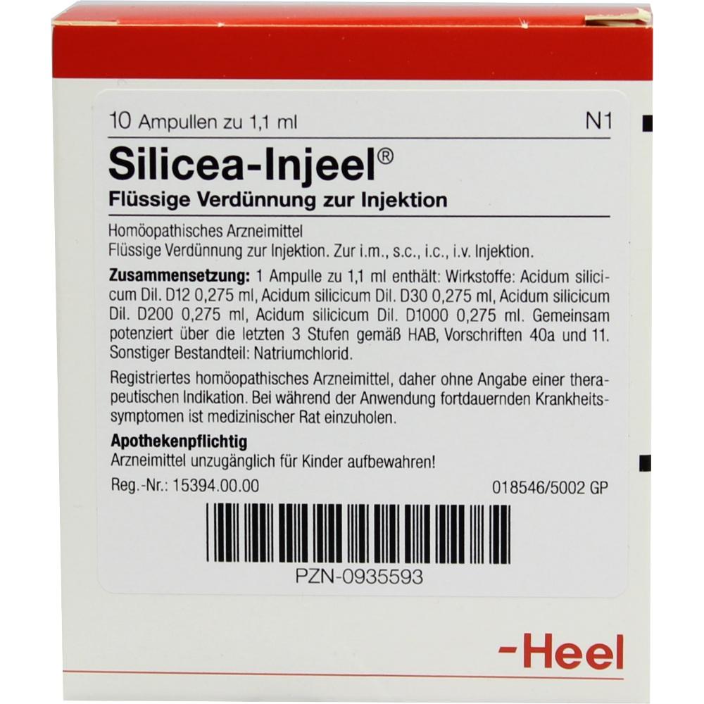 SILICEA INJEEL Ampullen