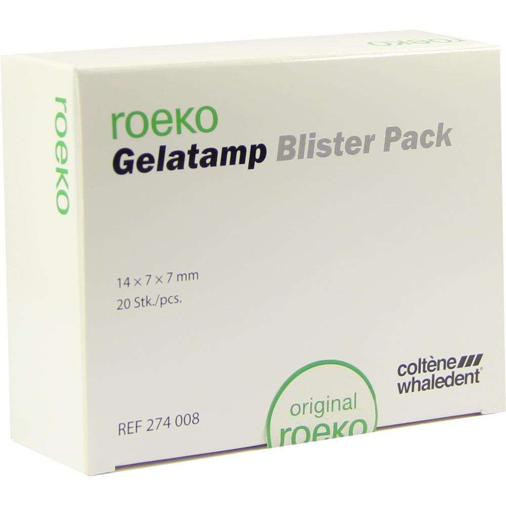 GELATAMP Tampons Blister Pack 7x7x14 mm
