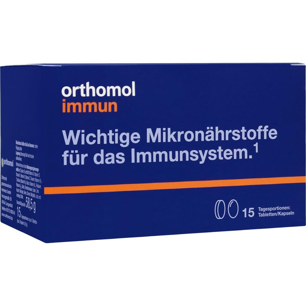 01319927, Orthomol Immun Tabletten/Kapseln 15Beutel, 1 ST
