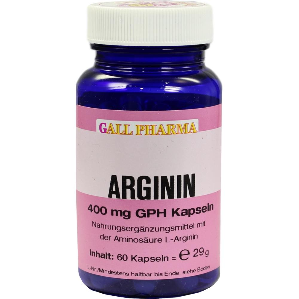 ARGININ 400MG GPH KAPSELN