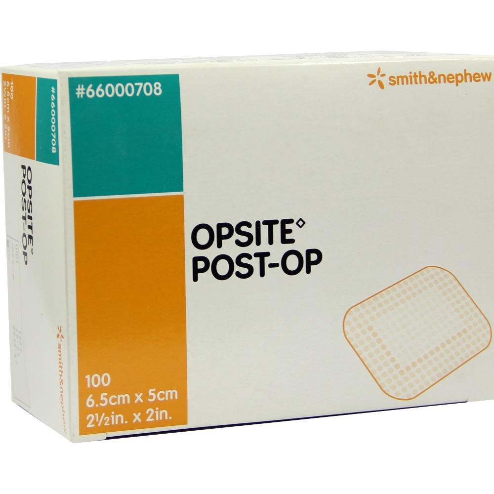 OPSITE Post-OP 5x6,5 cm Verband einzeln steril