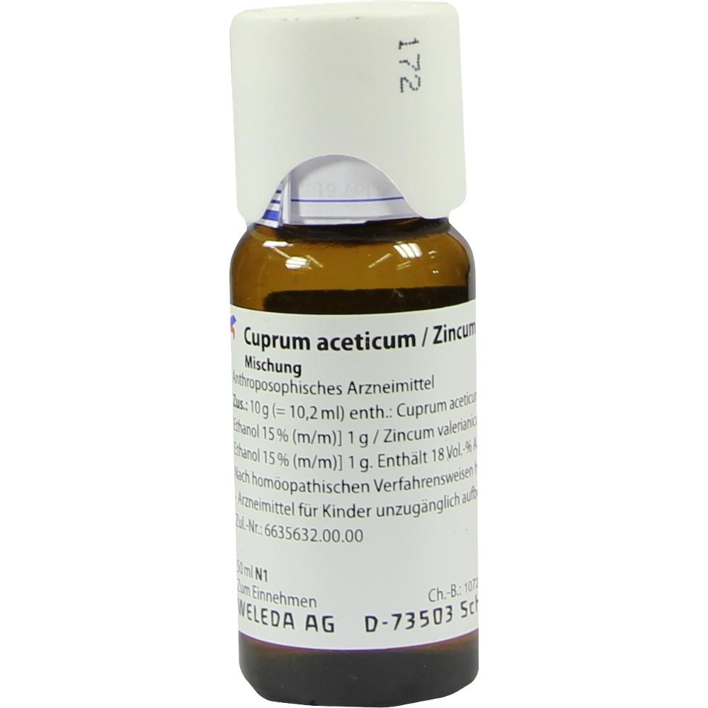 WELEDA CUPRUM ACETICUM/Zincum valerianicum Dilution