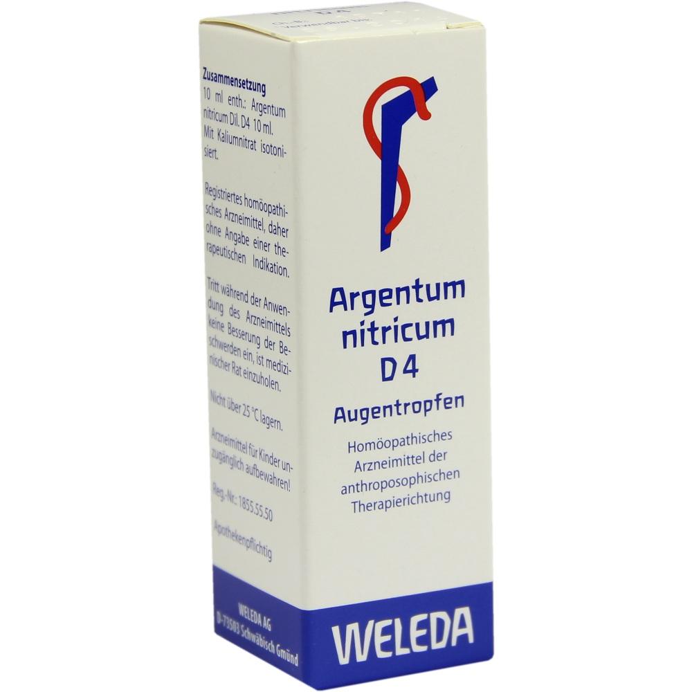 ARGENTUM NITRICUM D 4 Augentropfen