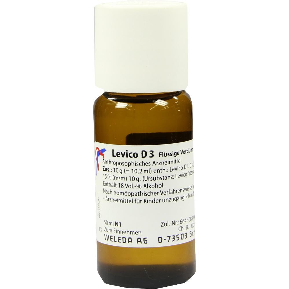 WELEDA LEVICO D 3 Dilution