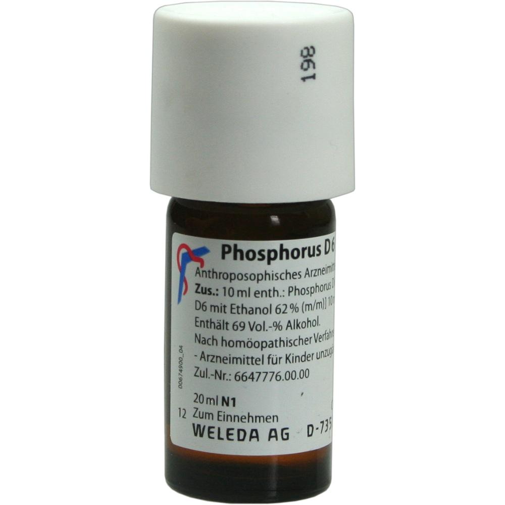 WELEDA PHOSPHORUS D 6 Dilution