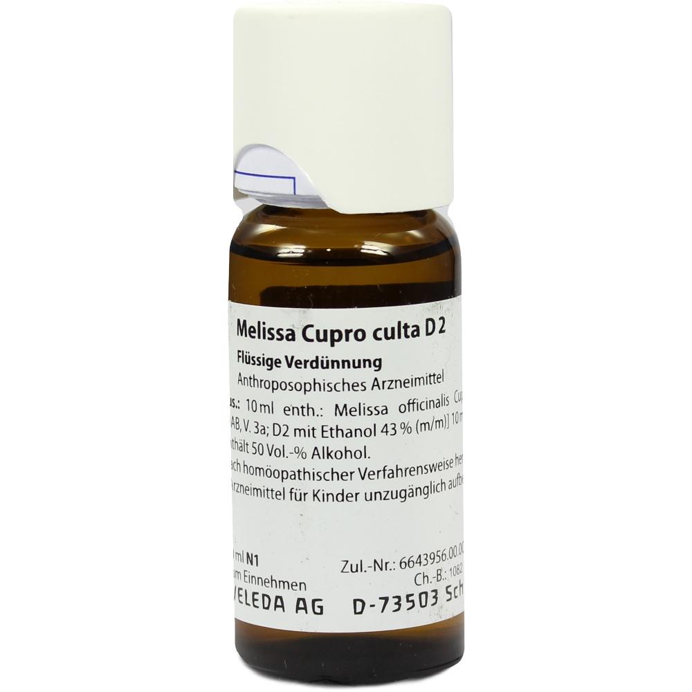 WELEDA MELISSA CUPRO culta D 2 Dilution