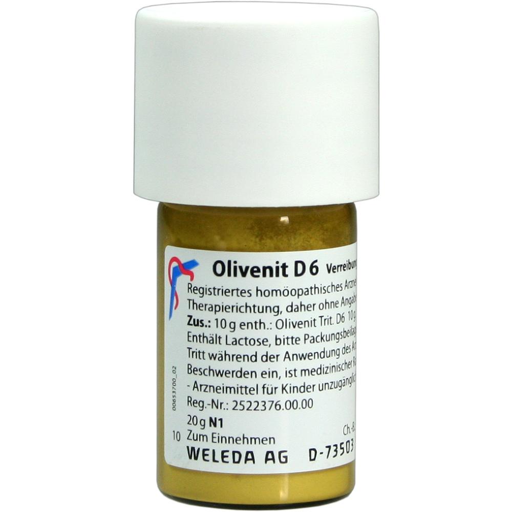 WELEDA OLIVENIT D 6 Trituration