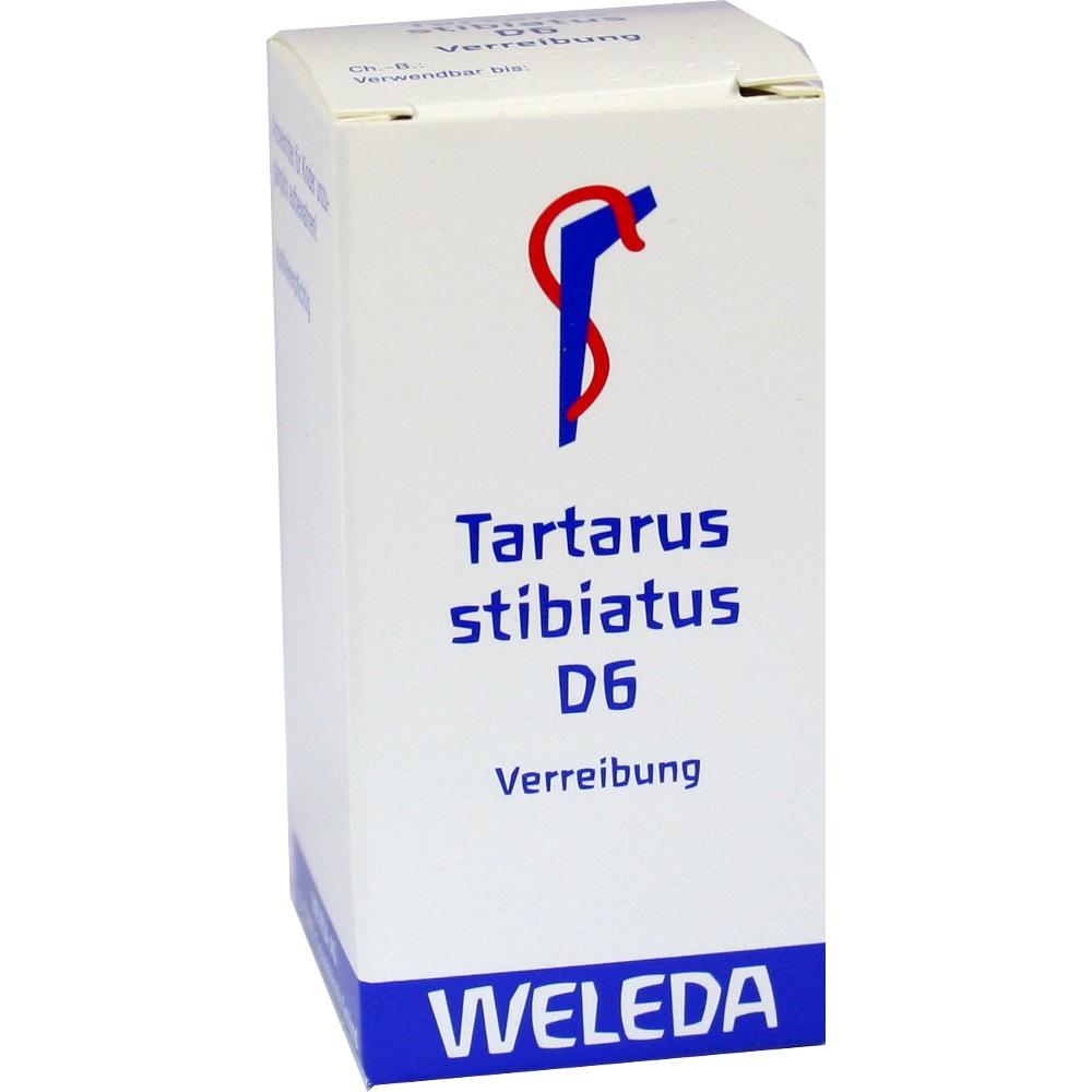 WELEDA TARTARUS STIBIATUS D 6 Trituration