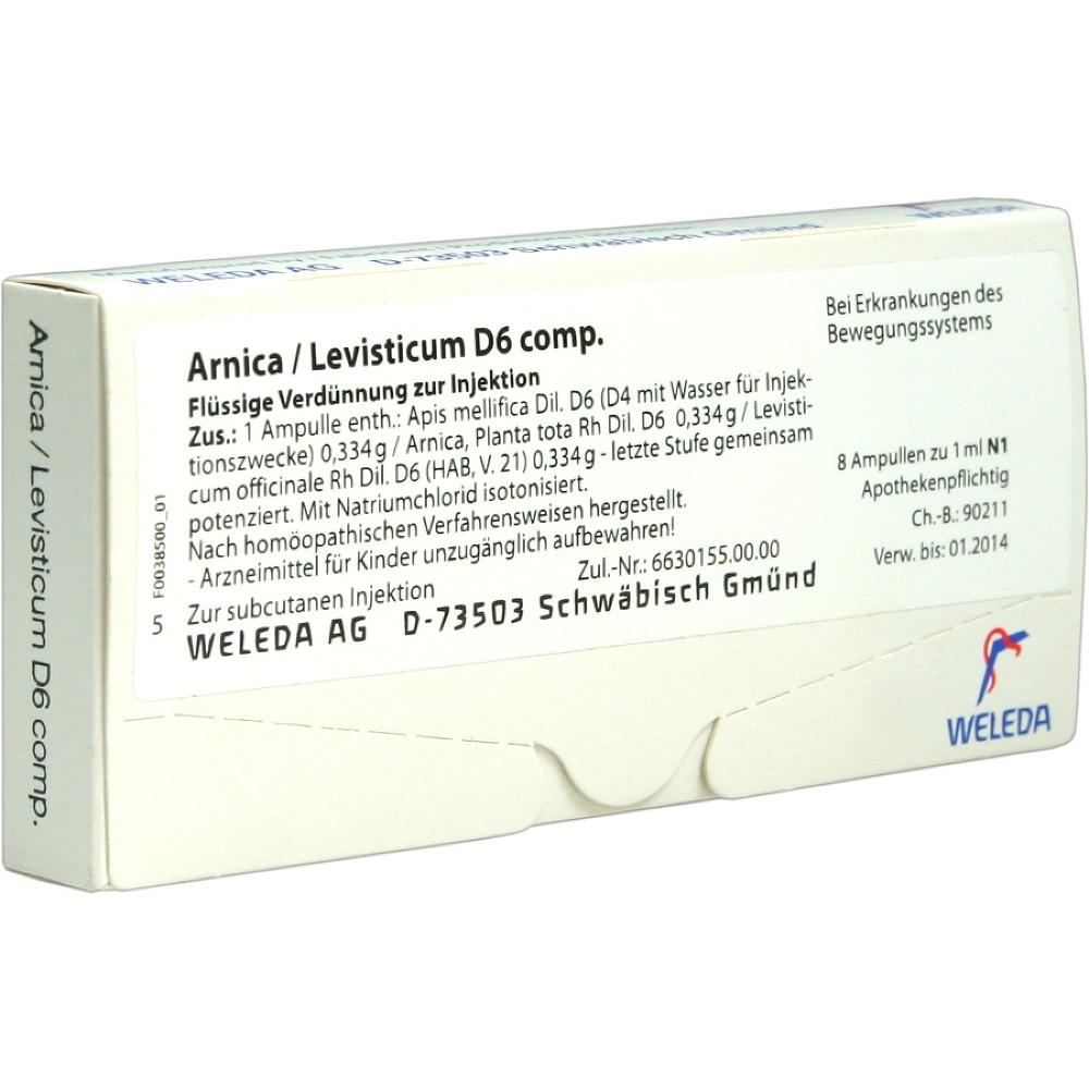Arnica/Levisticum D 6 comp. Ampullen