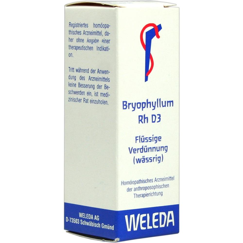 WELEDA BRYOPHYLLUM RH D 3 Dilution