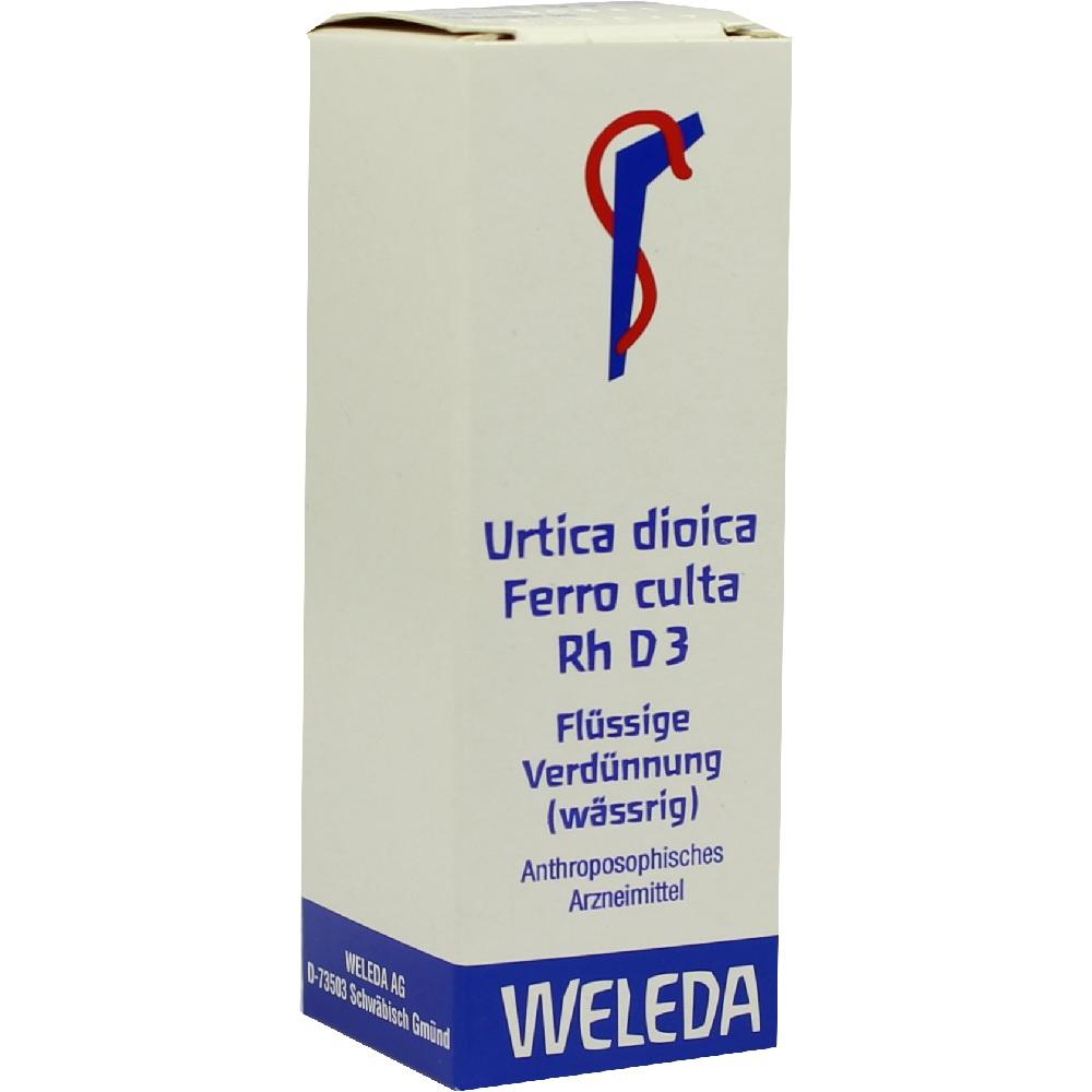 WELEDA URTICA DIOICA FERRO culta Rh D3 Dilution