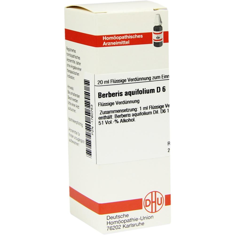 BERBERIS AQUIFOLIUM D 6 Dilution