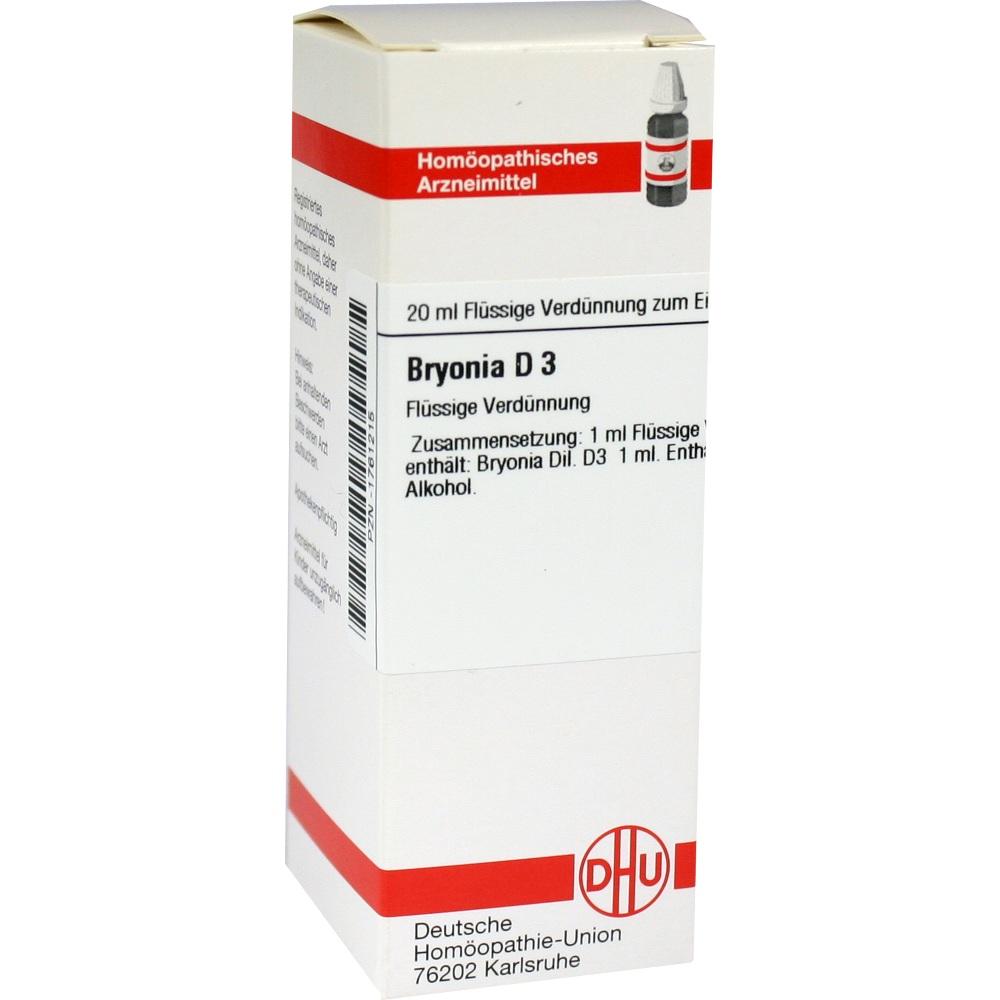 BRYONIA D 3 Dilution