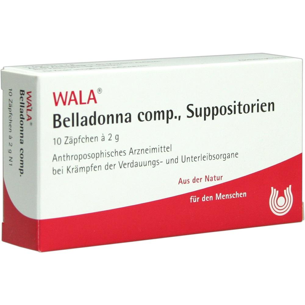 Belladonna comp., Suppositorien