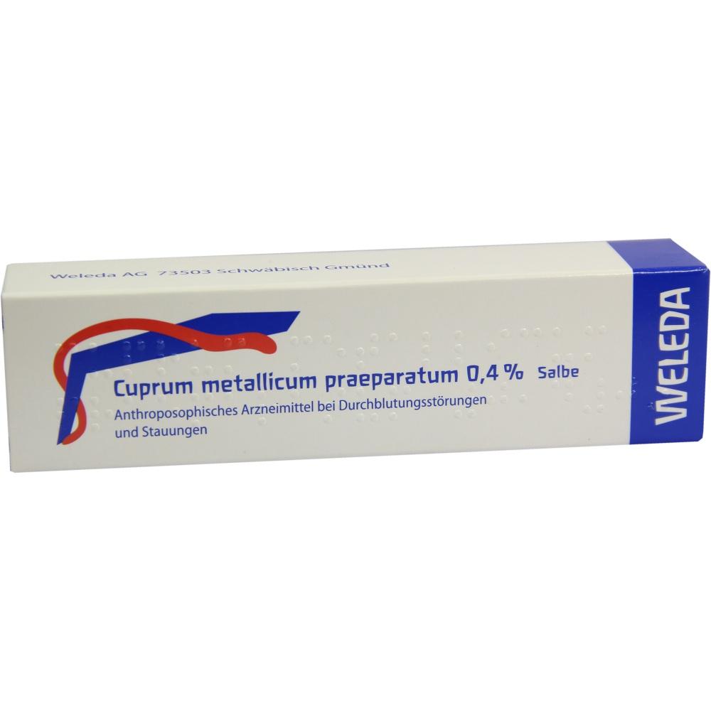 WELEDA CUPRUM METALLICUM praep.0,4% Salbe