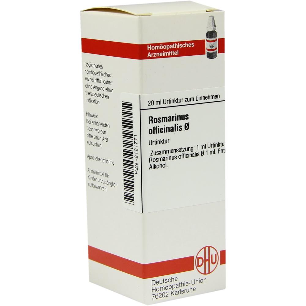 ROSMARINUS OFFICINALIS Urtinktur D 1
