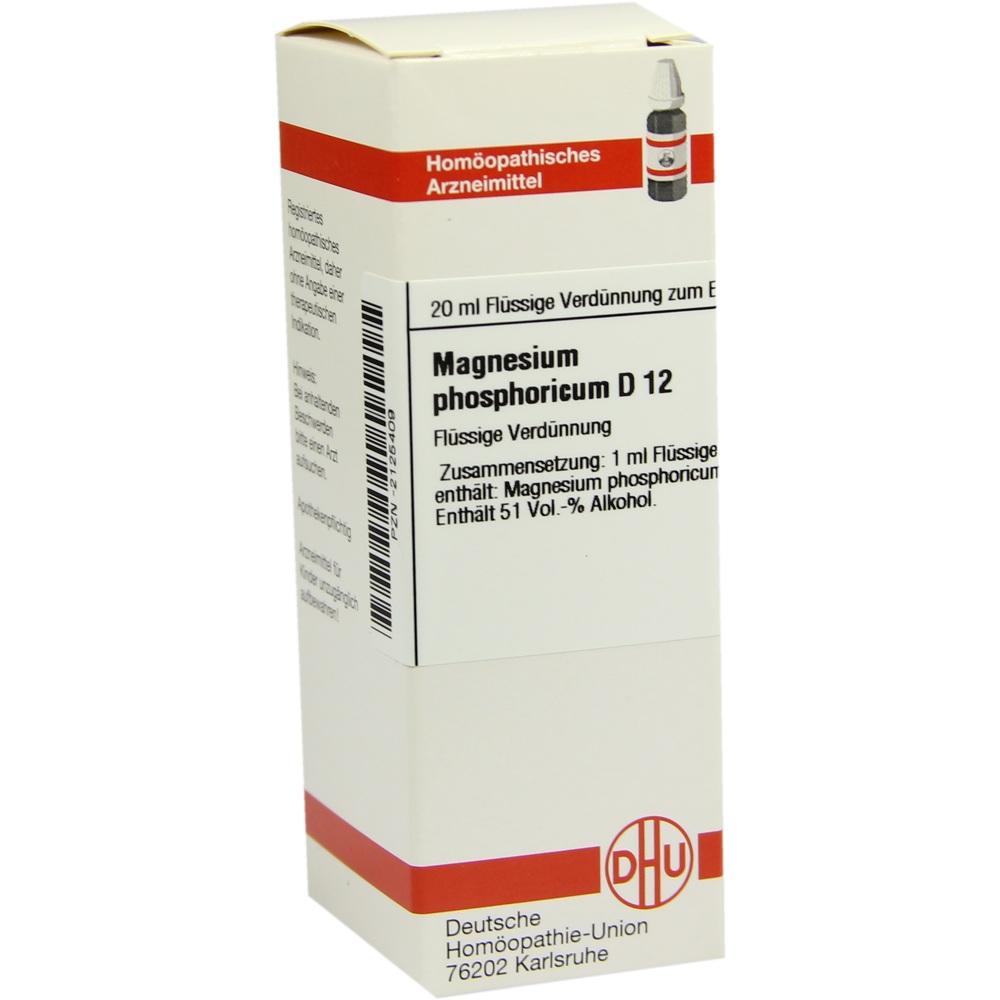 MAGNESIUM PHOSPHORICUM D 12 Dilution 20 ml Sanicare 02125409