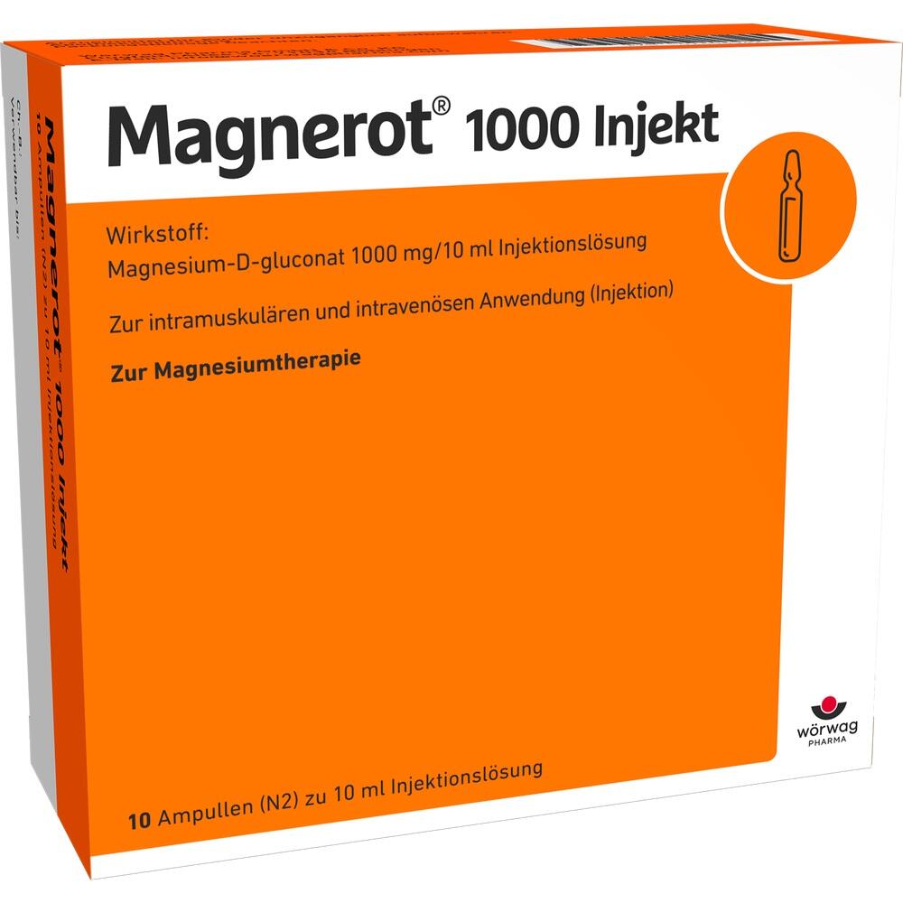 MAGNEROT 1000 Injekt Ampullen