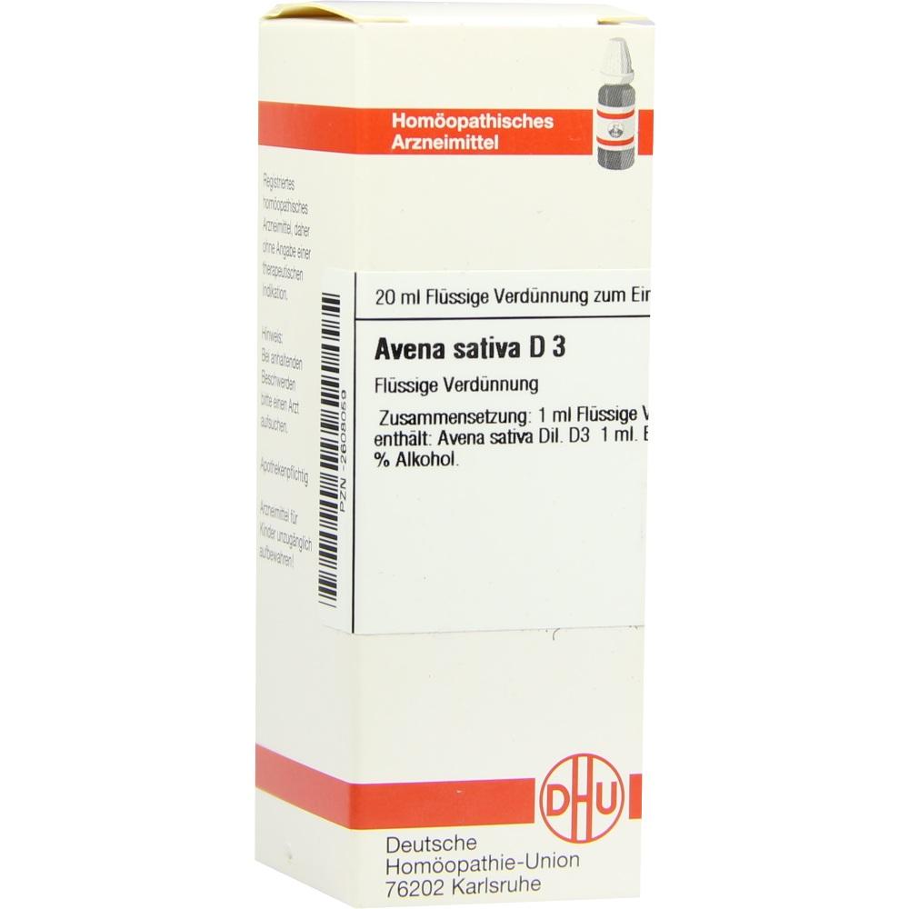 AVENA SATIVA D 3 Dilution