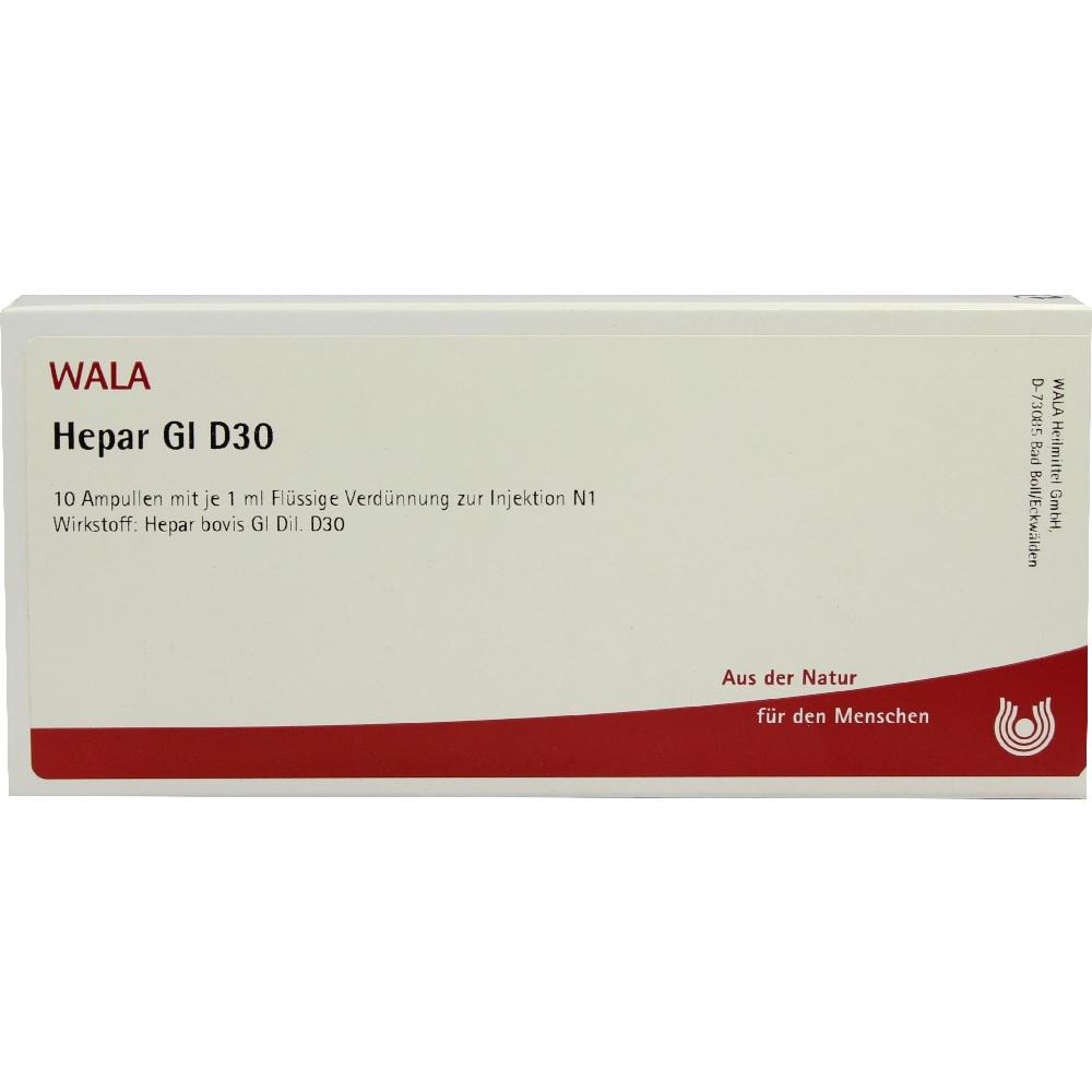 HEPAR GL D 30 Ampullen