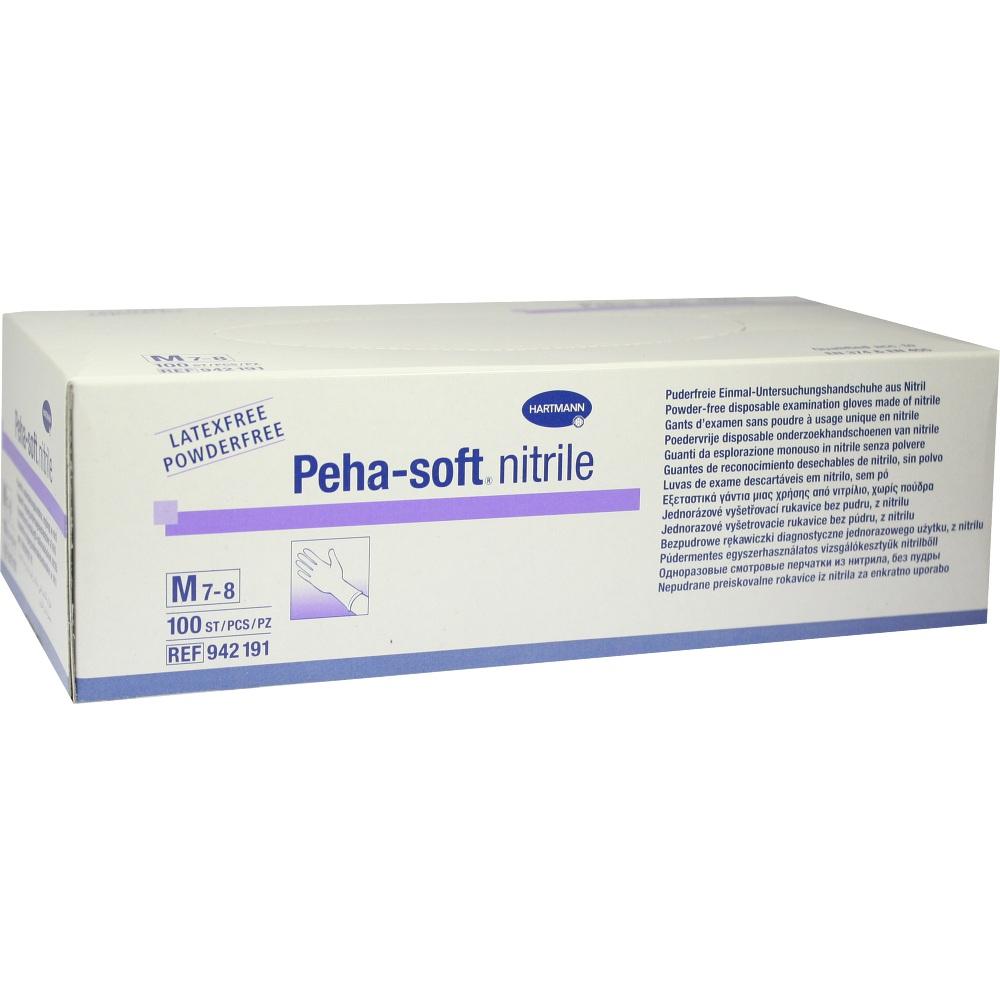 PEHA-SOFT nitrile Unt.Handsch.unste.puderfrei M