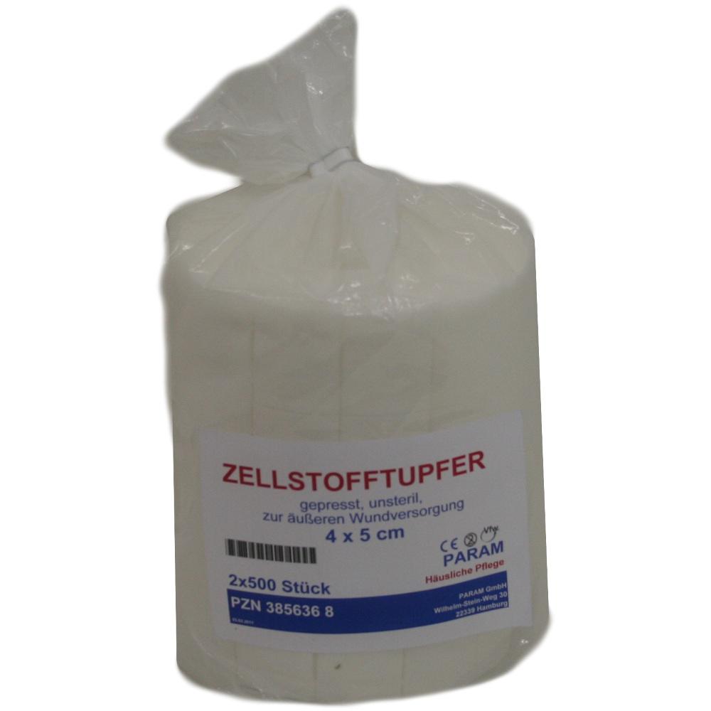 ZELLSTOFFTUPFER 4x5 cm