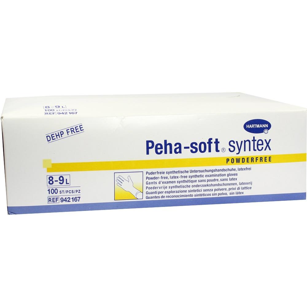 Peha-soft syntex Puderfrei Untersuchungshandschuhe unsteril L
