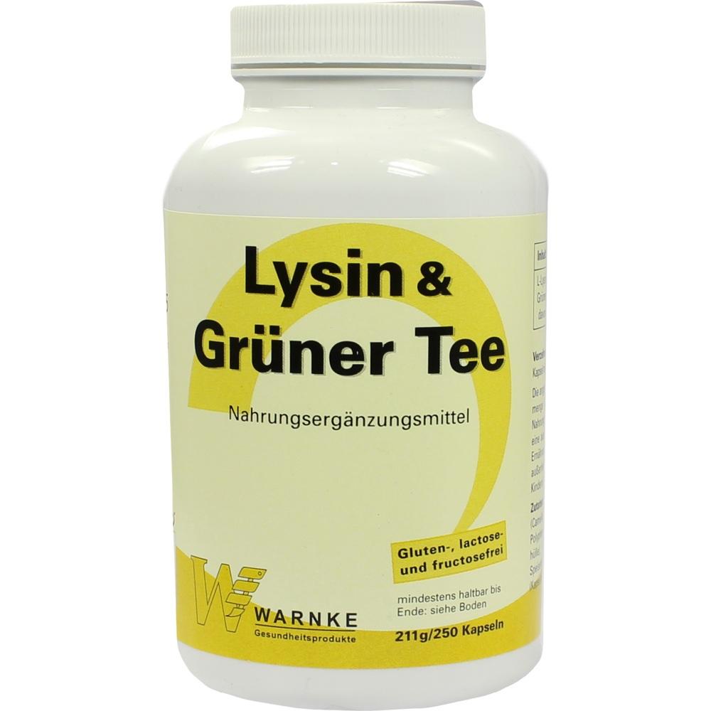 LYSIN &amp; grüner Tee Kapseln