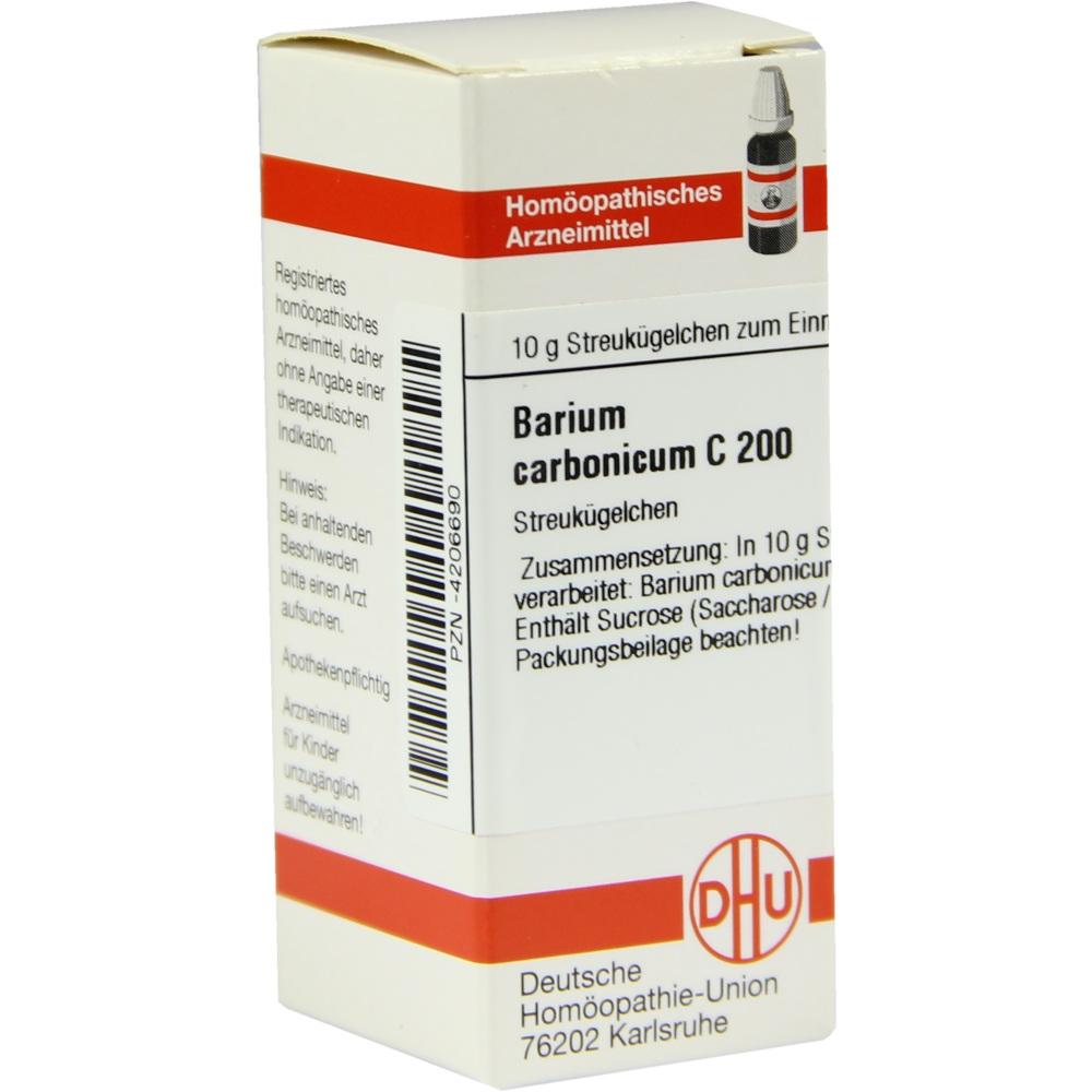 BARIUM CARBONICUM C 200 Globuli