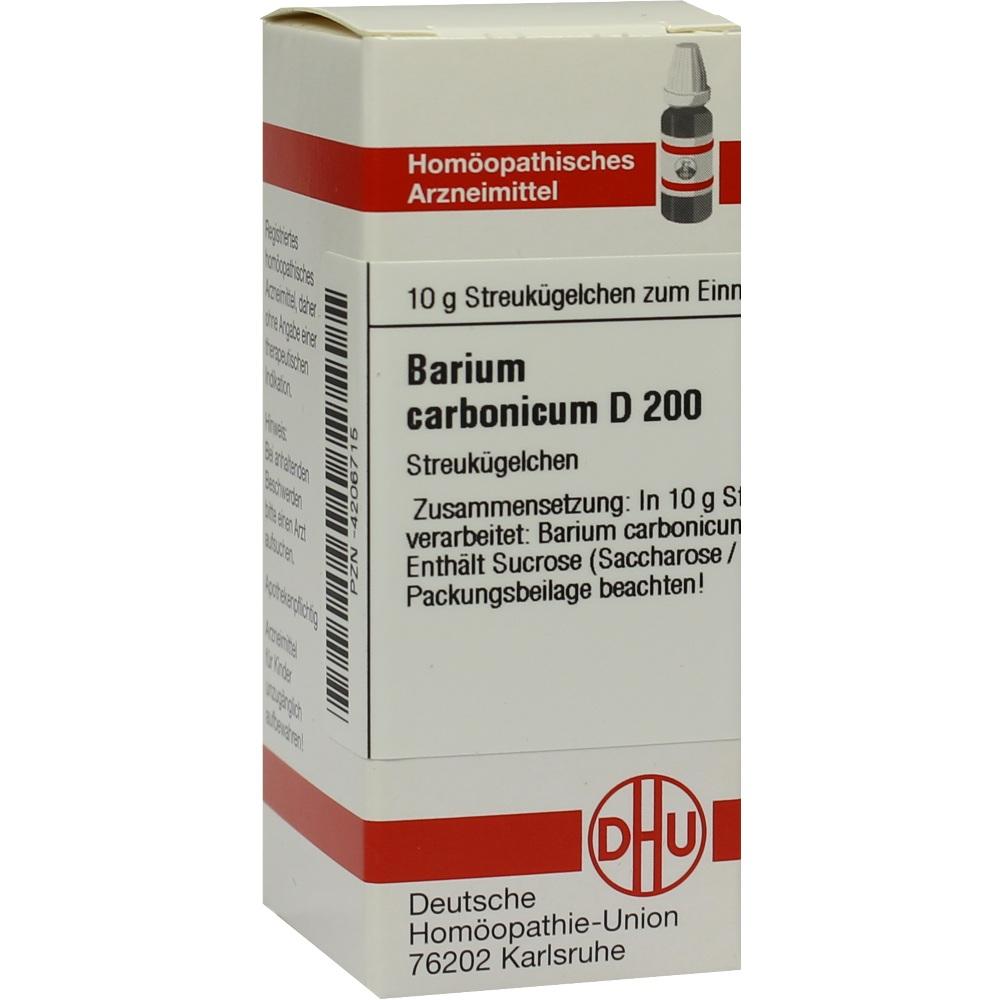 BARIUM CARBONICUM D 200 Globuli