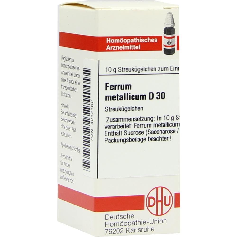 FERRUM METALLICUM D 30 Globuli 10 g Sanicare 04217162