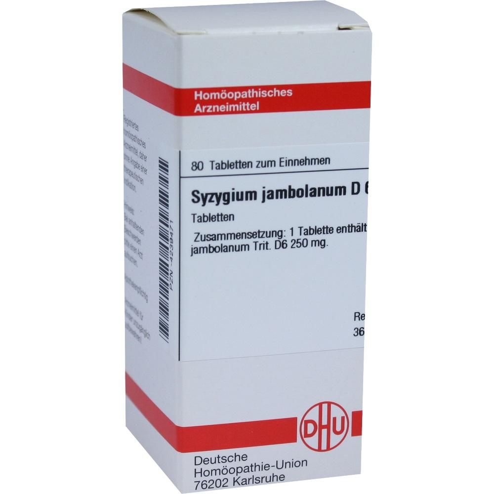 SYZYGIUM JAMBOLANUM D 6 Tabletten