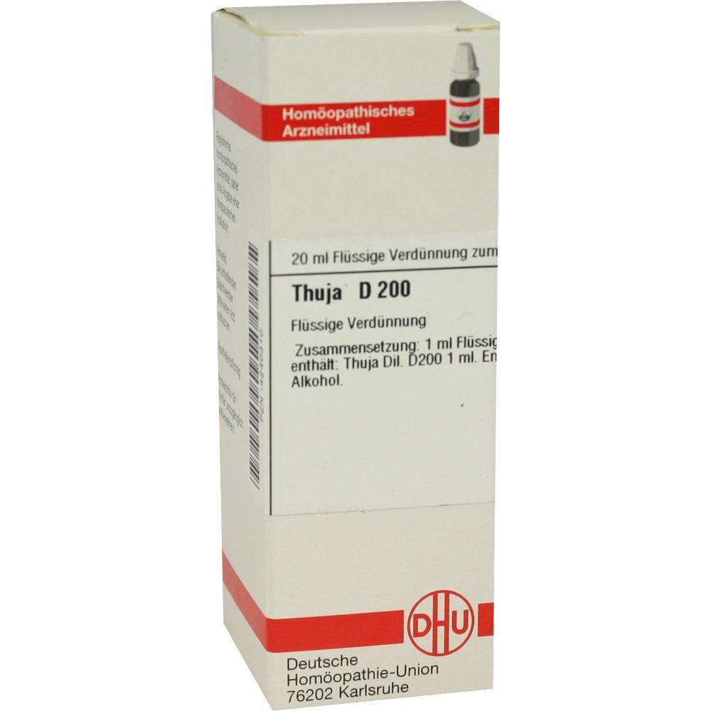 THUJA D 200 Dilution