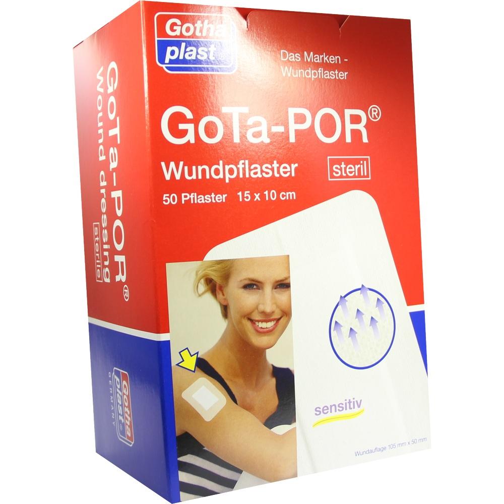 GOTA-POR Wundpflaster steril 100x150 mm