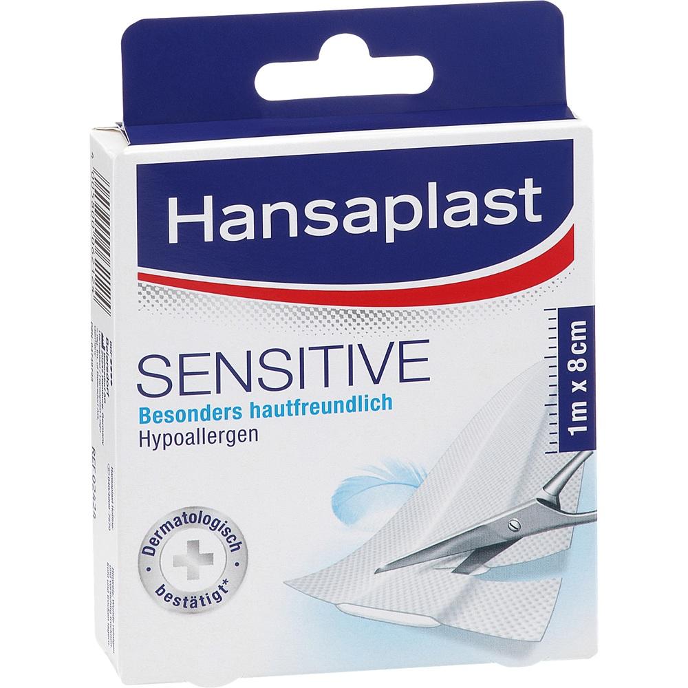 04749723, Hansaplast Sensitive 1mX8cm, 1 ST